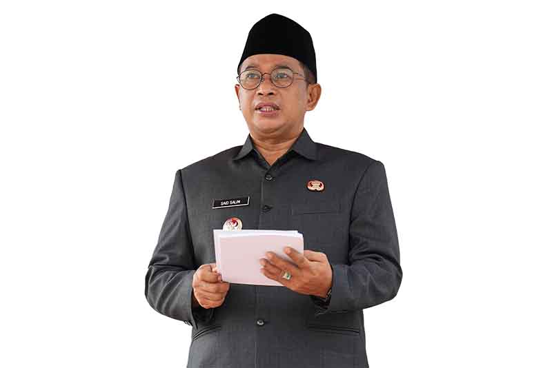 Pj Bupati Lamandau, Said Salim.