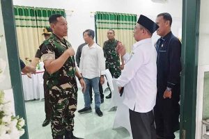 Pj Bupati Sambut Danrem 102/Pjg ke Kodim 1017/Lmd