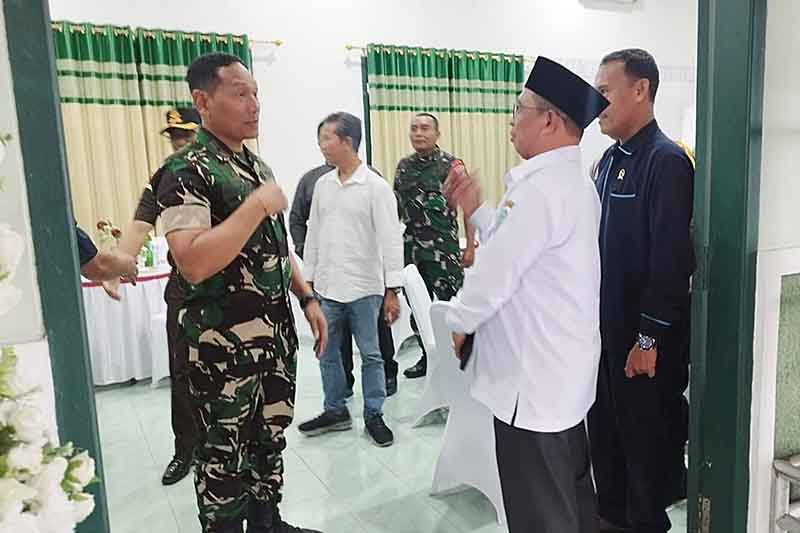 Pj Bupati Sambut Danrem 102Pjg ke Kodim 1017Lmd