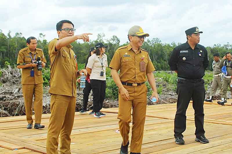 Pj Sekda Cek Kesiapan Lokasi Penanaman Serentak Jagung