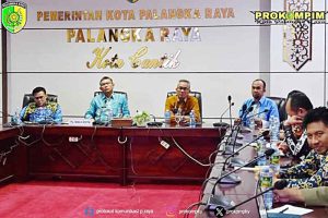 Pj Walikota Ikuti Rakor secara Daring