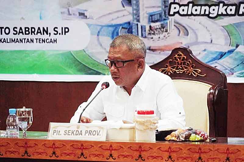 Plt. Sekretaris Daerah Provinsi Kalteng, Katma F. Dirun