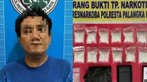 Polisi Ringkus Pengedar Sabu di Palangka Raya