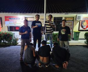 Sok Jagoan, Tiga Pria di Kapuas Diringkus Polisi