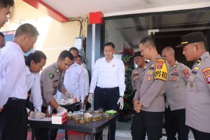 Polres Katingan Mendadak Tes Urine Seluruh Perwira
