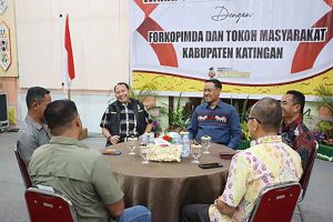 Wakapolda Kalteng Silaturahmi dengan Forkopimda Katingan
