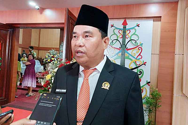 Anggota DPRD Kota Palangka Raya periode 2024-2029 Dudie B Sidau