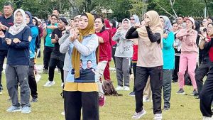 BPSDM Berpartisipasi Senam Bersama ASN Pemprov