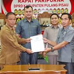 DPRD Pulpis Gelar Paripurna Persetujuan Raperda Keolahragaan