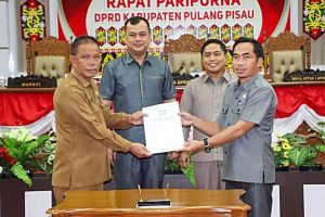 DPRD Pulpis Gelar Paripurna Persetujuan Raperda Keolahragaan