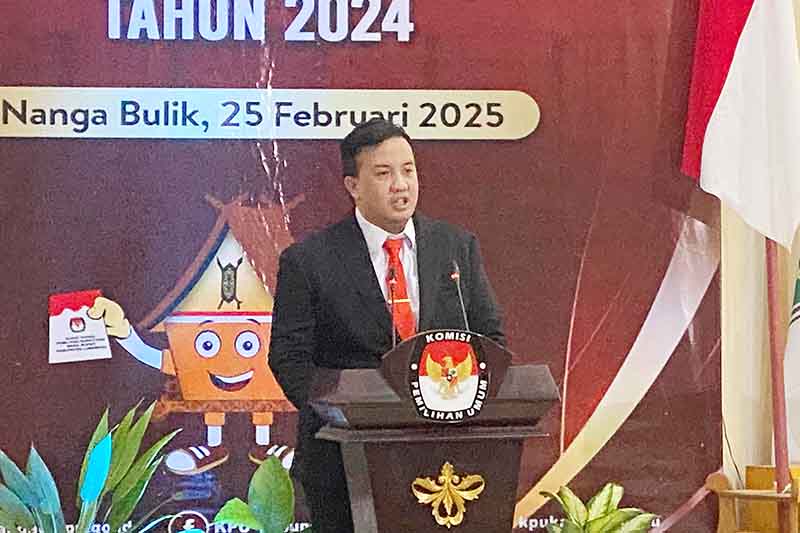 KPU Lamandau Tetapkan Rizky Aditya Putra dengan Abdul Hamid Menang