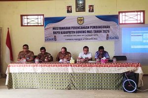 Kecamatan Damang Batu Sampaikan Beberapa Prioritas Pembangunan