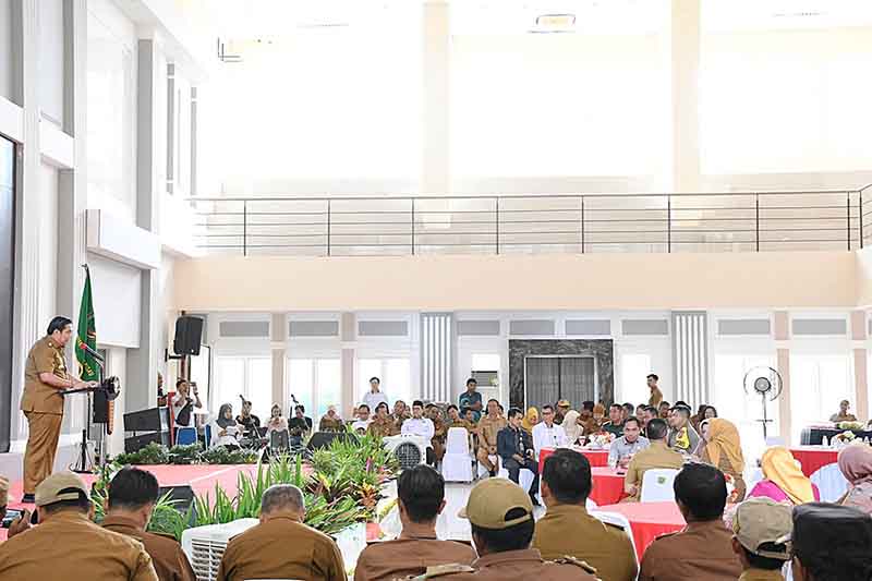 Ketua DPRD Hadiri Acara Ramah Tamah Pemkab Pulpis