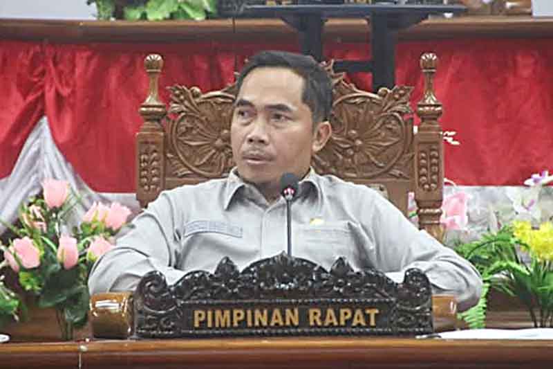 Ketua DPRD Kabupaten Pulang Pisau Tendean Indra Bella