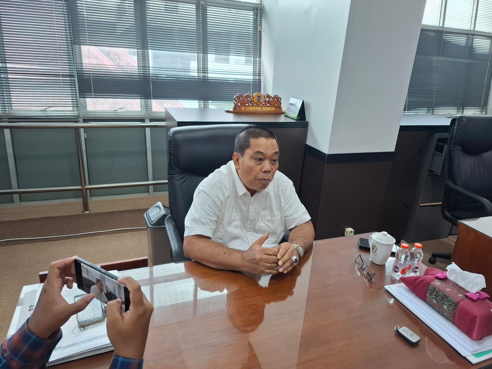 Ketua Komisi IV DPRD Kalimantan Tengah, Lohing Simon.