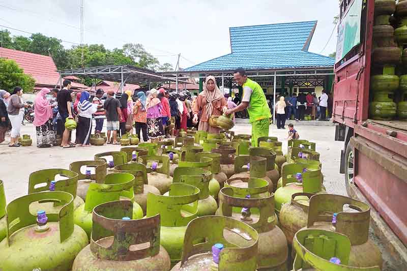 Opsar LPG 3Kg Dilaksanakan di Kelurahan Bukit Tunggal