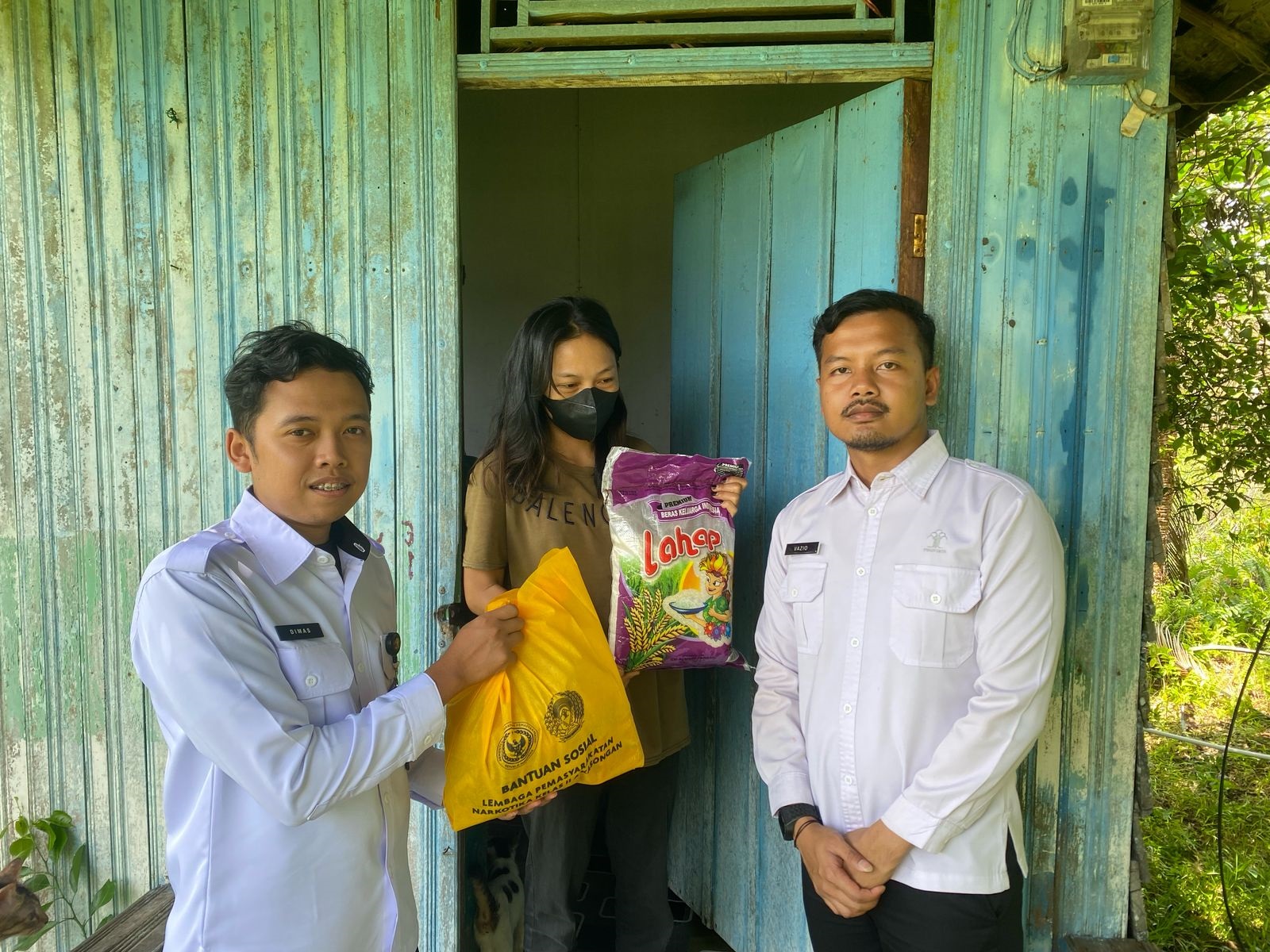 Peduli Sesama, Lapas Kasongan Salurkan Bansos untuk Masyarakat