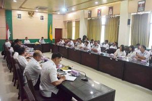 Pemkab Bahas Pembangunan Jalan Tumbang Sanamang – Nanga Pinoh