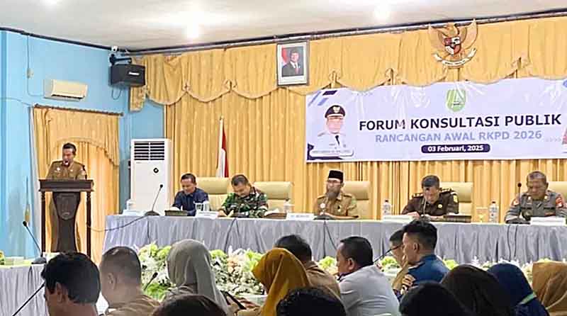 Pemkab Gelar Forum Konsultasi Publik Rancangan Awal RKPD Tahun 2026