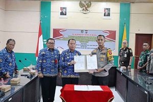 Pemkab dan Polres Tandatangani NPHD Pengamanan Pilkada