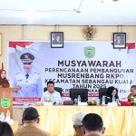 Pj Bupati Hadiri Musrenbang Tingkat Kecamatan Sebangau Kuala