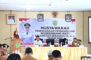 Pj Bupati Hadiri Musrenbang Tingkat Kecamatan Sebangau Kuala