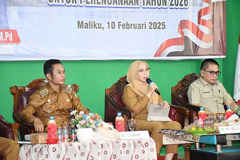 Pj Bupati Pulpis Pimpin Musrenbang Tingkat Kecamatan Maliku