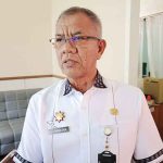 Pj Sekda Kotim, Sanggul Lumban Gaol saat diwawancarai awak media