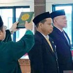 Pj Sekda Lantik Dua Pejabat Administrator Disdukcapil