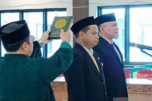 Pj Sekda Lantik Dua Pejabat Administrator Disdukcapil