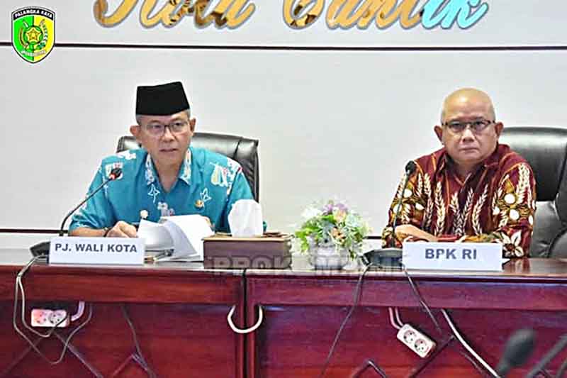Pj Walikota Hadiri Entry Meeting BPK