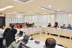 Sekda Ikuti Rakor Pengawasan Kualitas Perencanaan Anggaran