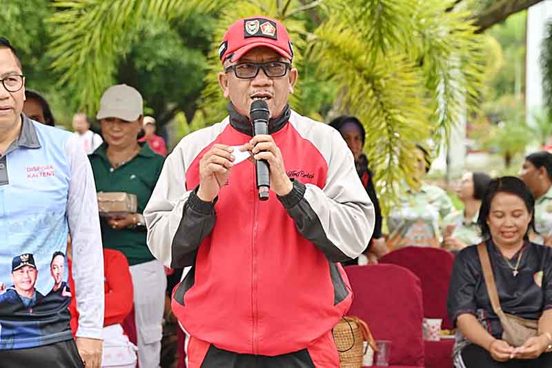 Senam Bersama Tingkatkan Jiwa Korsa dan Kebugaran ASN