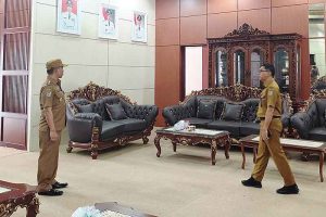 Wabup Cek Kondisi Rumah Dinas Jabatan Bupati Katingan