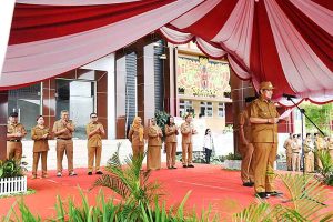 Wabup Pulpis Pimpin Apel Gabungan dan Silaturahmi Perdana