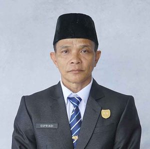 Wakil Ketua II DPRD Gunung Mas, Espriadi.