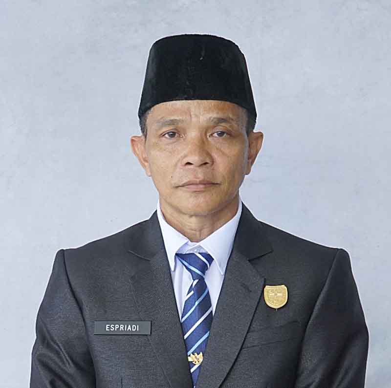 Wakil Ketua II DPRD Gunung Mas, Espriadi.