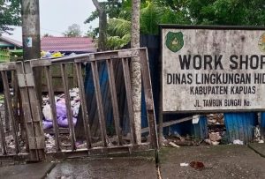 Work Shop “Disulap” Jadi Depo Sampah