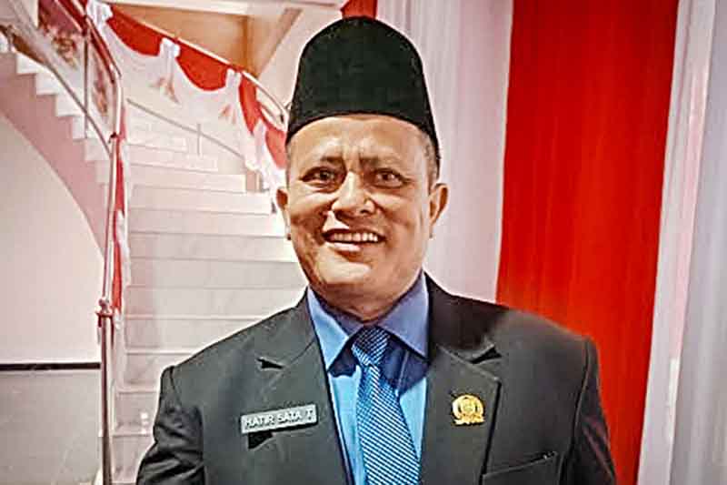 Anggota DPRD Kota Palangka Raya saat dibincangi awak media