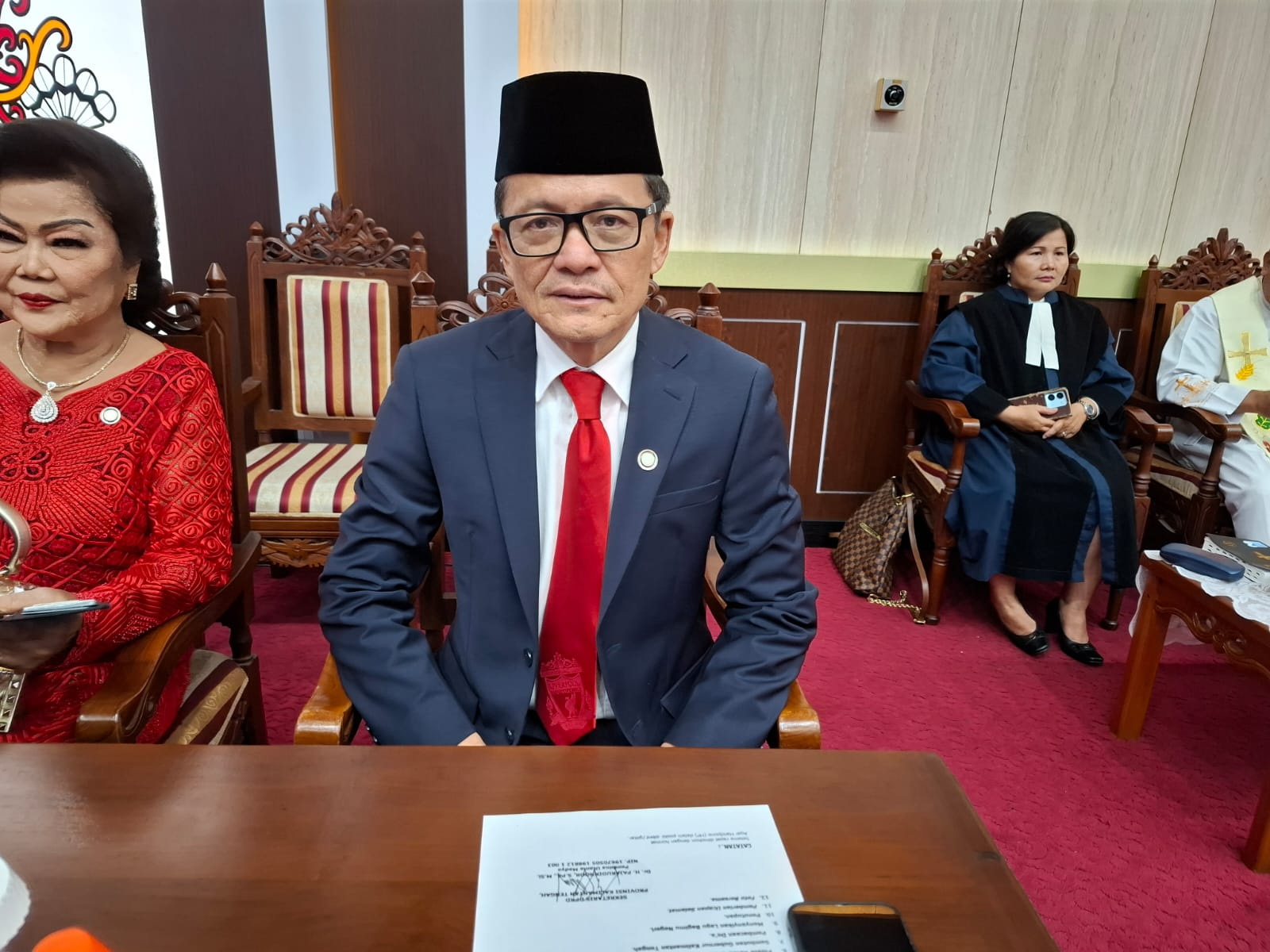 Anggota Komisi I DPRD Kalimantan Tengah, Yohanes Freddy Ering