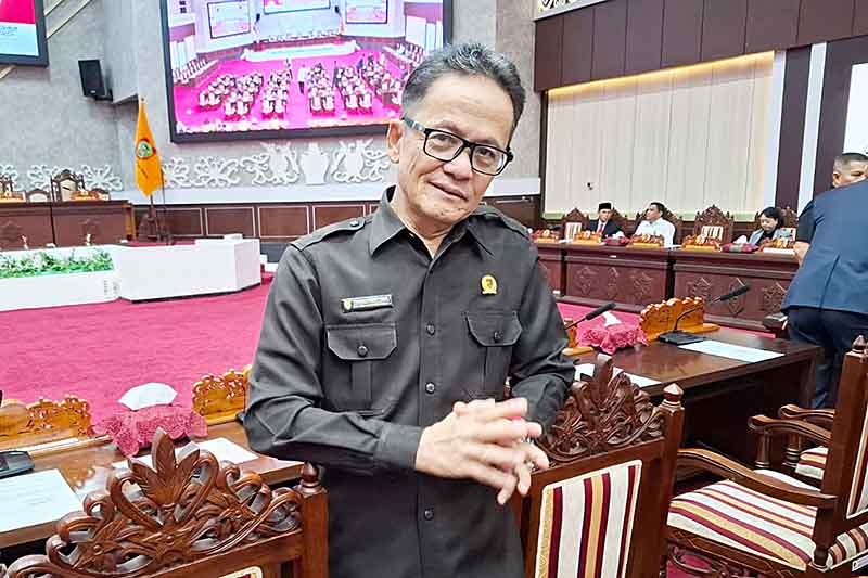 Anggota Komisi I DPRD Kalimantan Tengah, Yohanes Freddy Ering