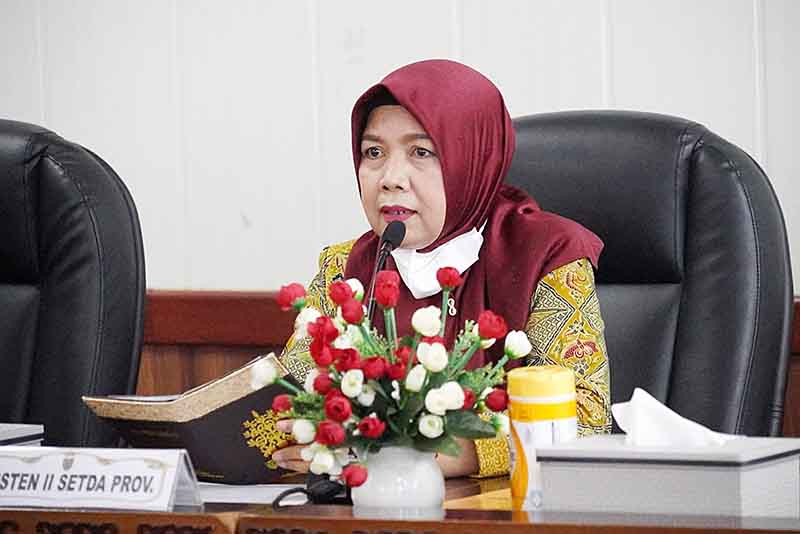 Asisten Ekbang Pimpin Rapat Pertumbuhan Ekonomi Kalteng 2025