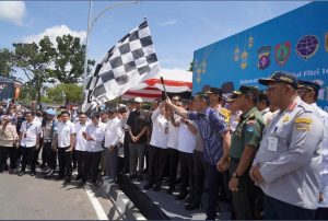 Belasan Bus Angkut Ratusan Pemudik
