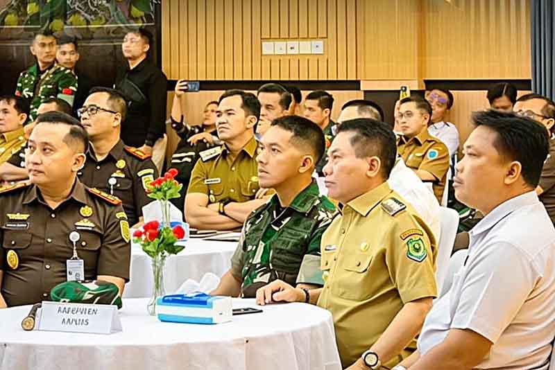 Bupati Kapuas MH Wiyatno Hadiri Rakor PKH