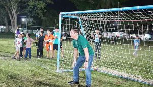 Bupati Sukamara Buka Ramadan Cup Mini Soccer Turnamen
