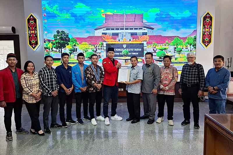 DPRD Kalteng Terima Audensi Mahasiswa