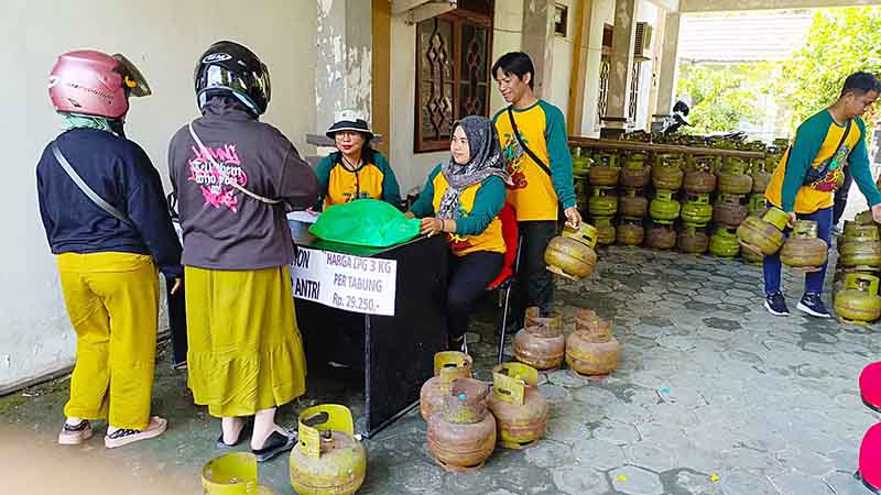 DiskopUKMPerindag Gelar Opsar Jaga Stabilitas Gas Elpiji 3 Kg