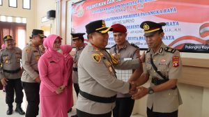 Empat Pejabat Polresta Palangka Raya Berganti