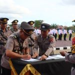 Empat Jabatan Perwira Polres Katingan Berganti