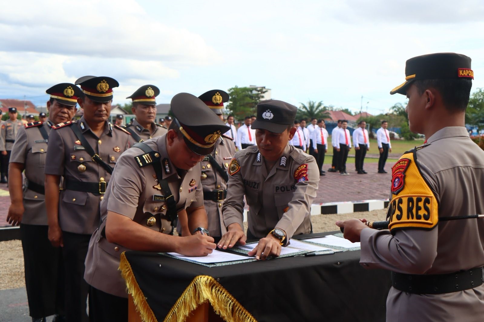 Empat Jabatan Perwira Polres Katingan Berganti